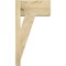Ekena Millwork Traditional Block Rough Sawn Outlooker, Douglas Fir, 8"W x 14"D x 26"H OUT08X14X26TRA05RDF - alternate 2